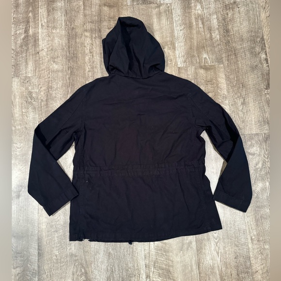 Vera Wang women’s black lightweight utility jacket size medium - Picture 4 of 6